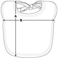 Gasteinerin im Herzen Baby Bio-Lätzchen