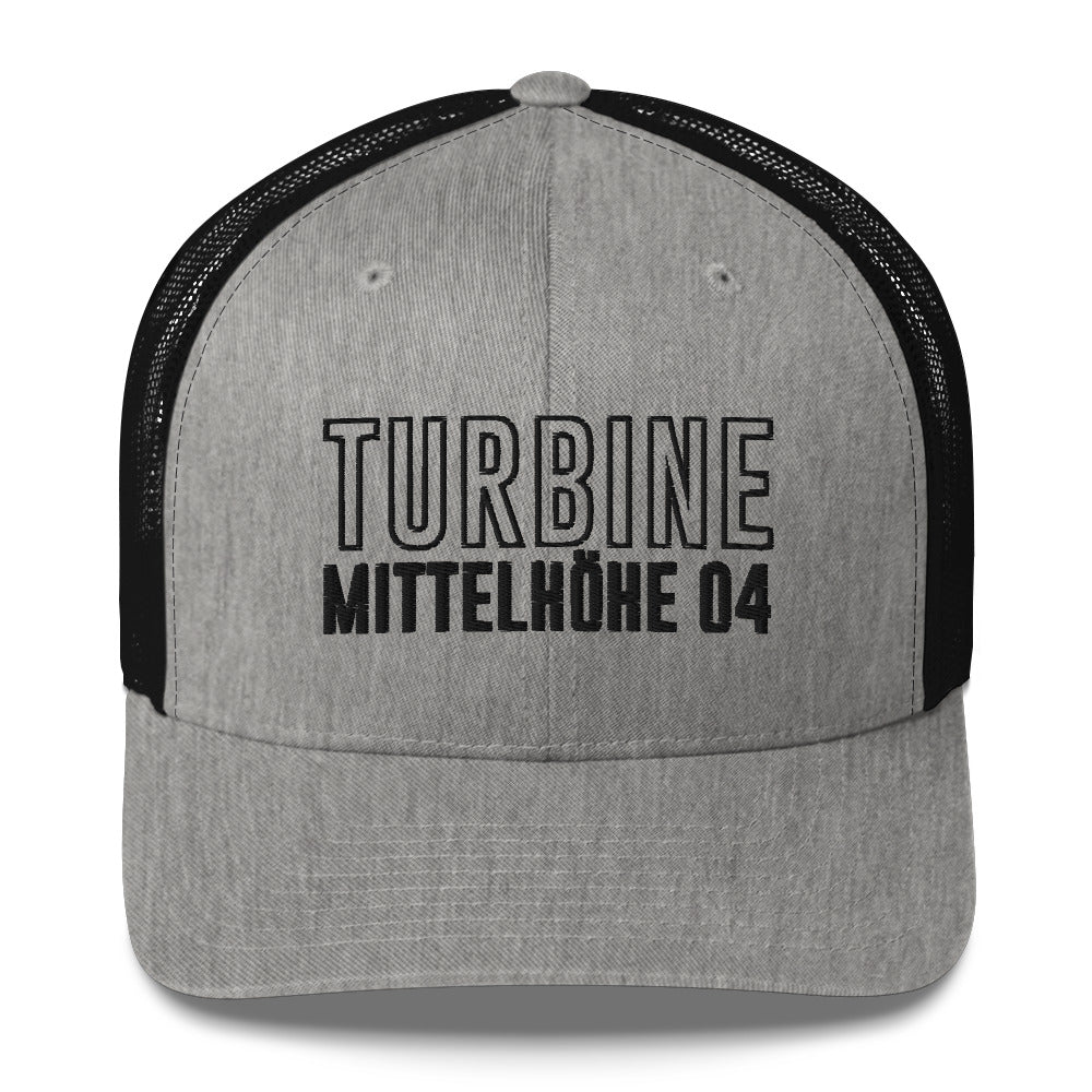 Turbine CLASSIC Retro-Trucker-Cap gestickt