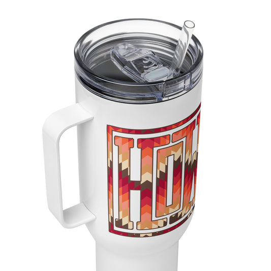 #theredlabel HOWDY SOUTHWESTERN Reisebecher mit Griff