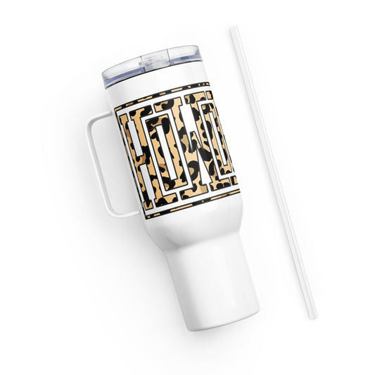 #theredlabel HOWDY Reisebecher mit Griff