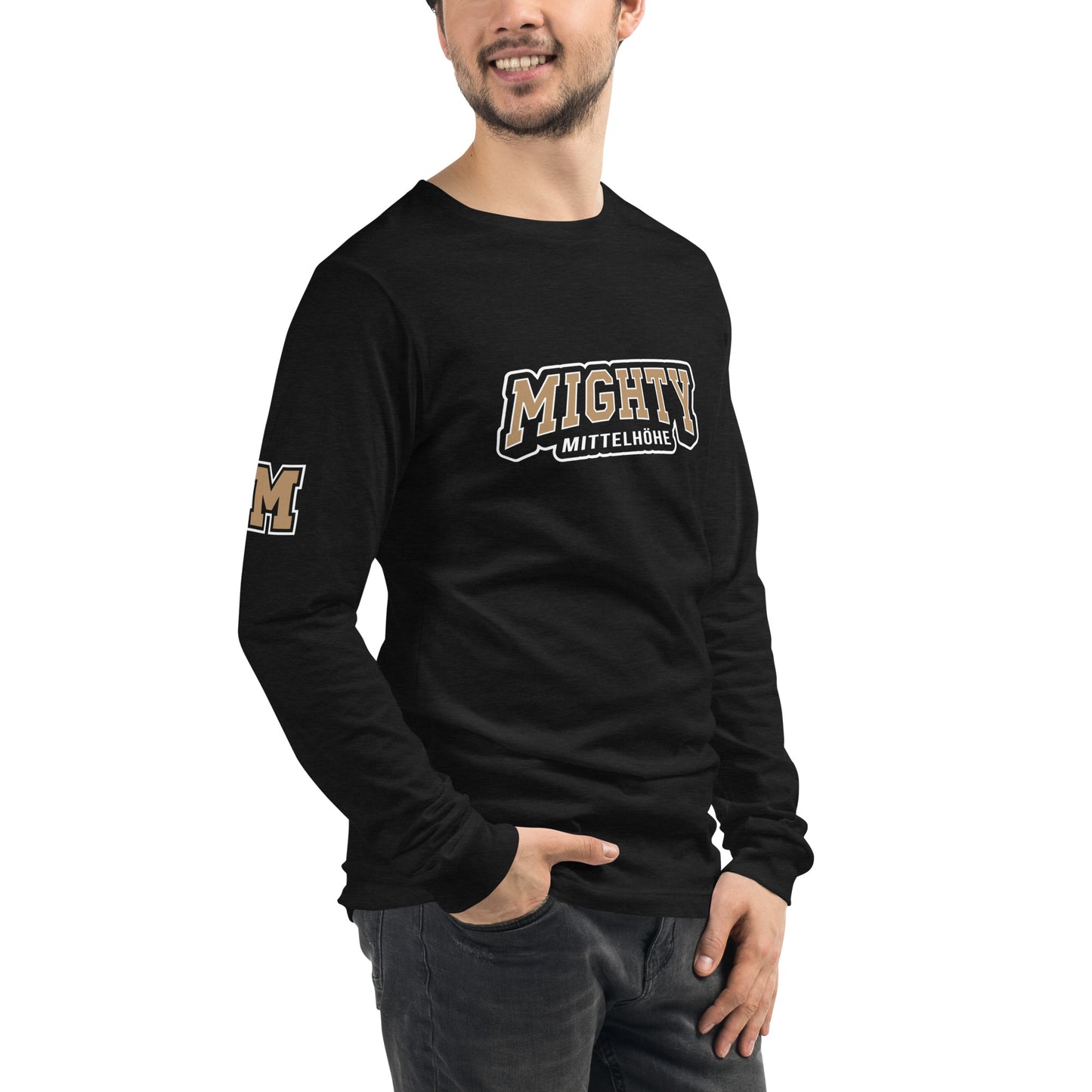MIGHTY M Softball Longsleeve LOGO