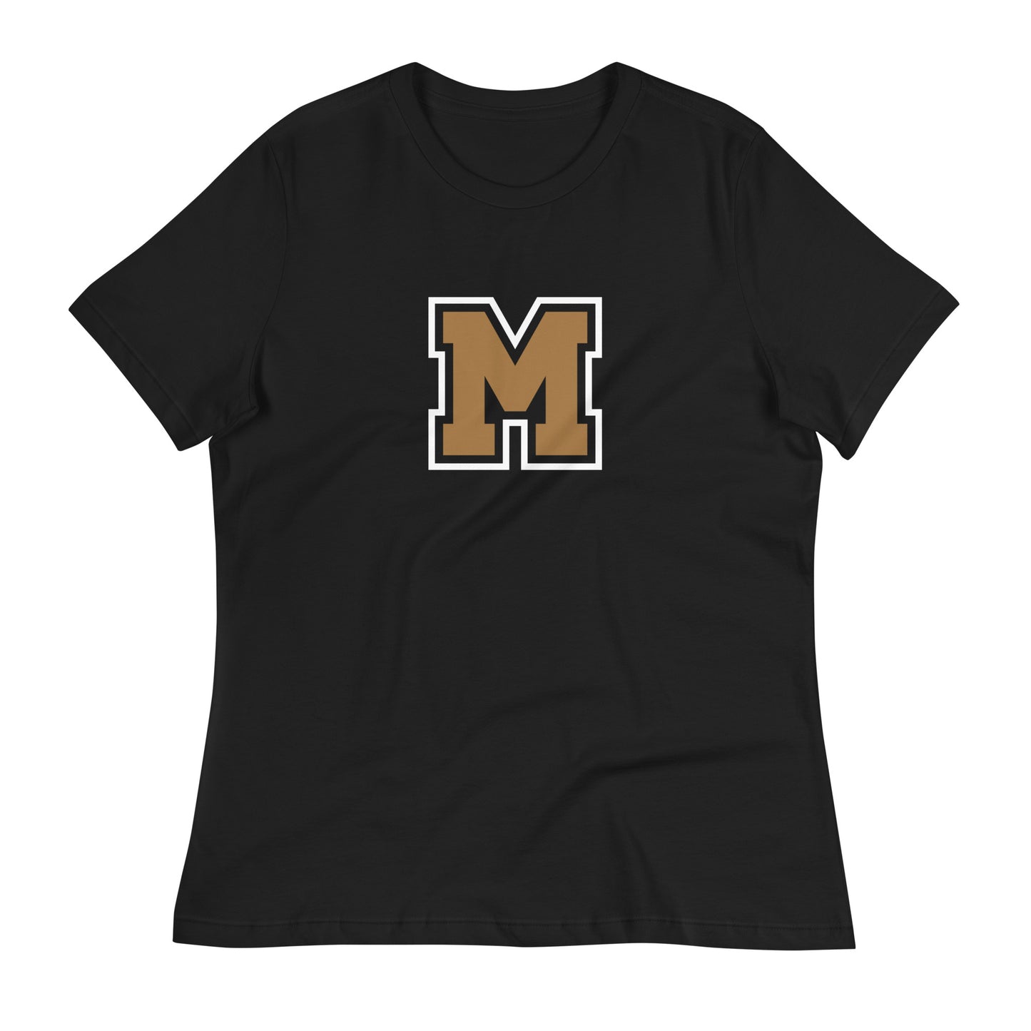 MIGHTY M Softball lockeres Damen-T-Shirt BIG M