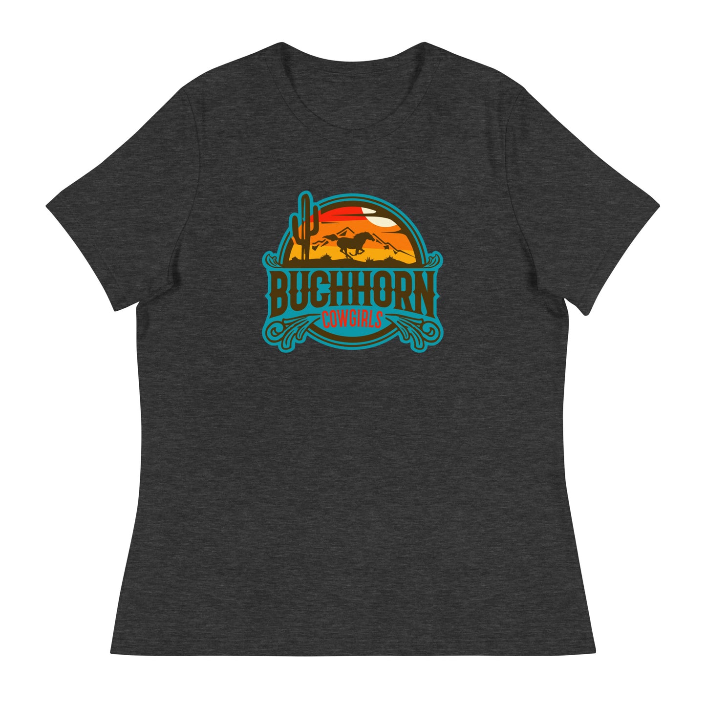 #theredlabel COWGIRLS lockeres Damen-T-Shirt