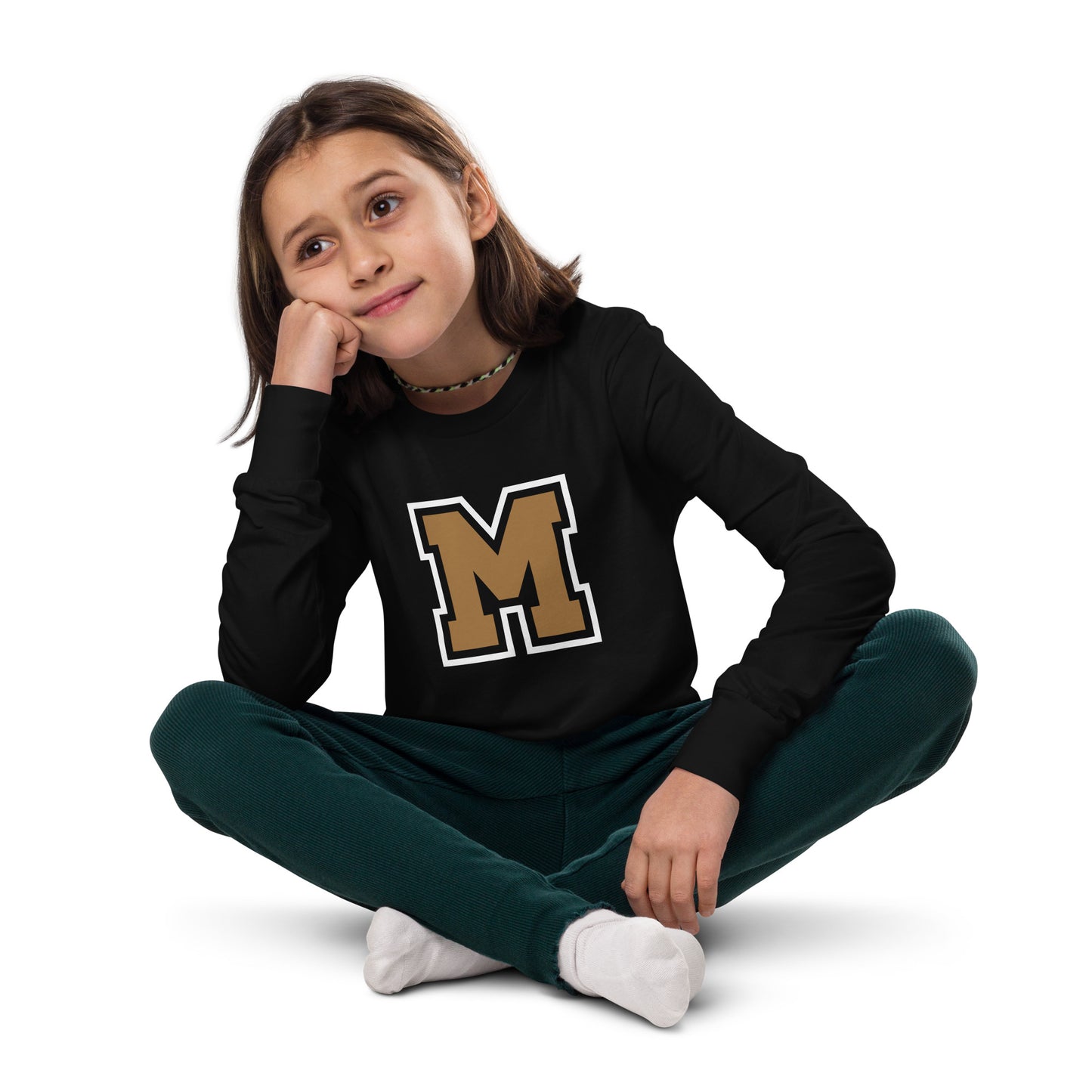 MIGHTY M Softball Longsleeve für Jugendliche BIG M