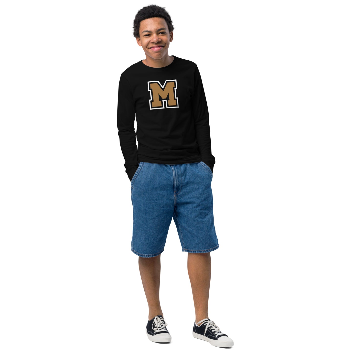 MIGHTY M Softball Longsleeve für Jugendliche BIG M