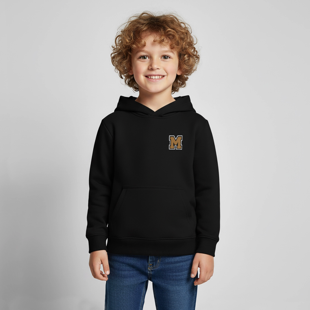 Kinder Premium Hoodie - Schwarz