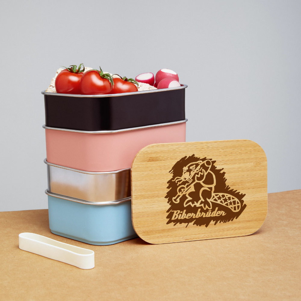 Biberbrüder Lunch Box - Silber