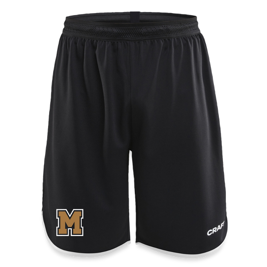 Shorts Herren Basketballschnitt - Schwarz