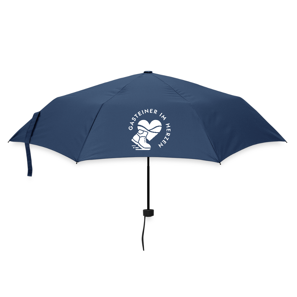 Gasteiner im Herzen Regenschirm - Navy