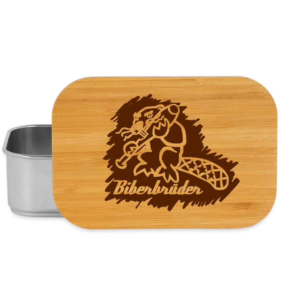 Biberbrüder Lunch Box - Silber