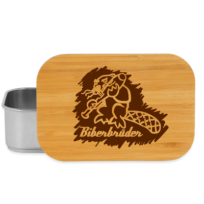 Biberbrüder Lunch Box - Silber