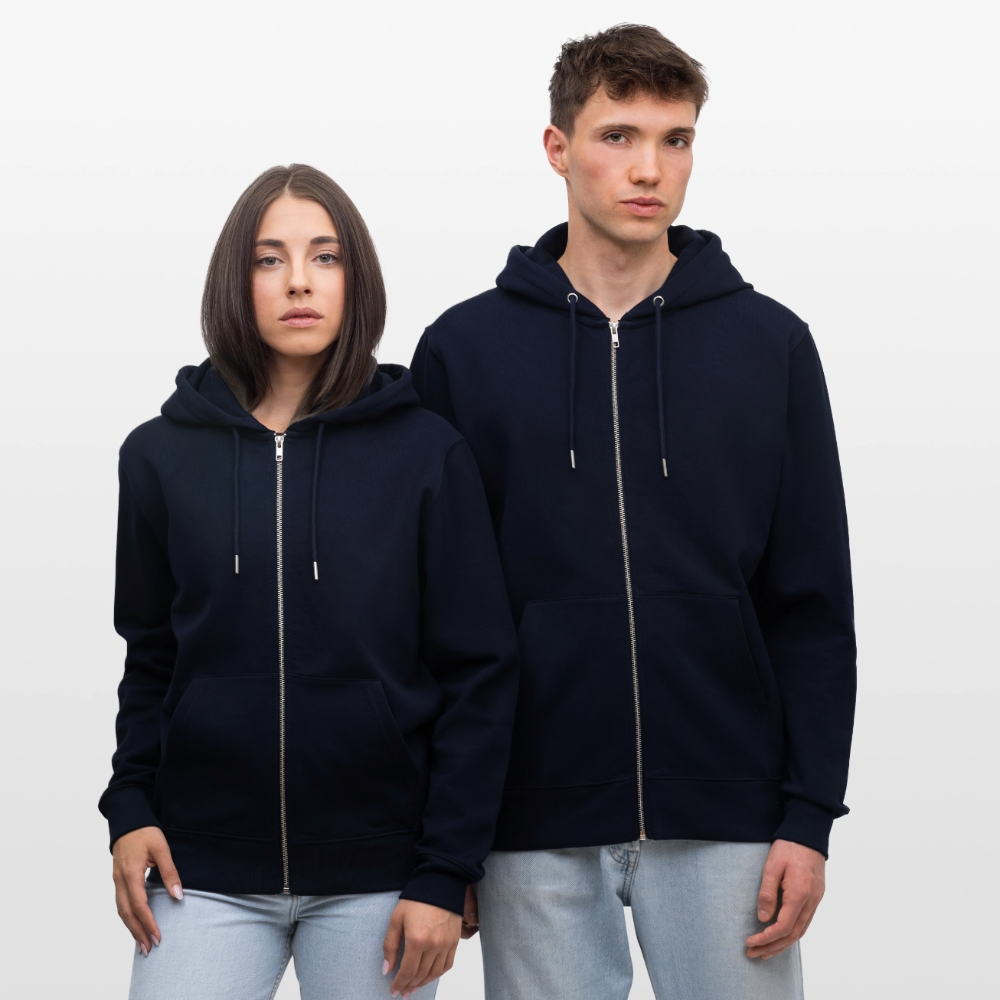 Gasteriner im Herzen Unisex Bio-Kapuzenjacke - Navy