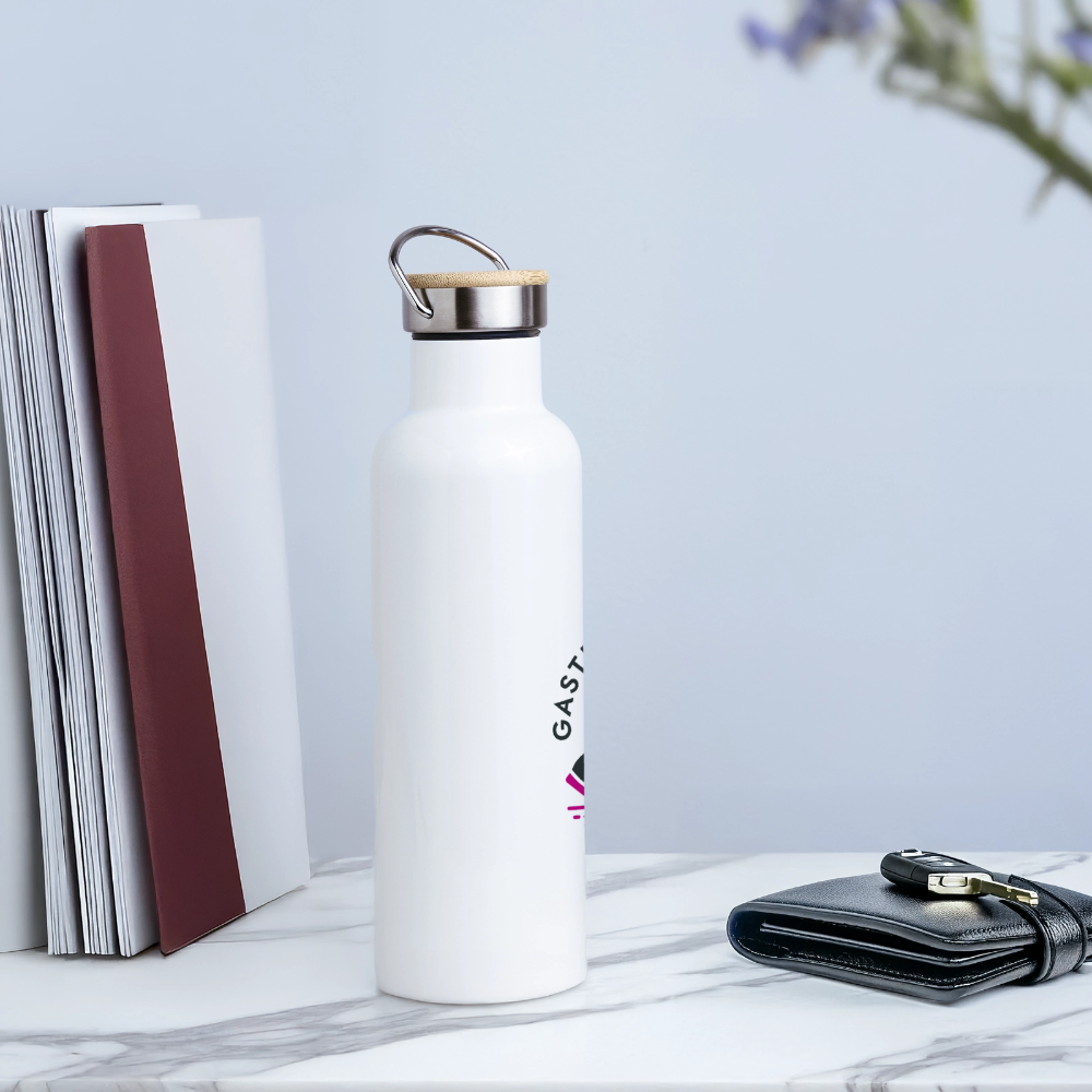 Gasteinerin im Herzen Thermosflasche MoMu - Weiß
