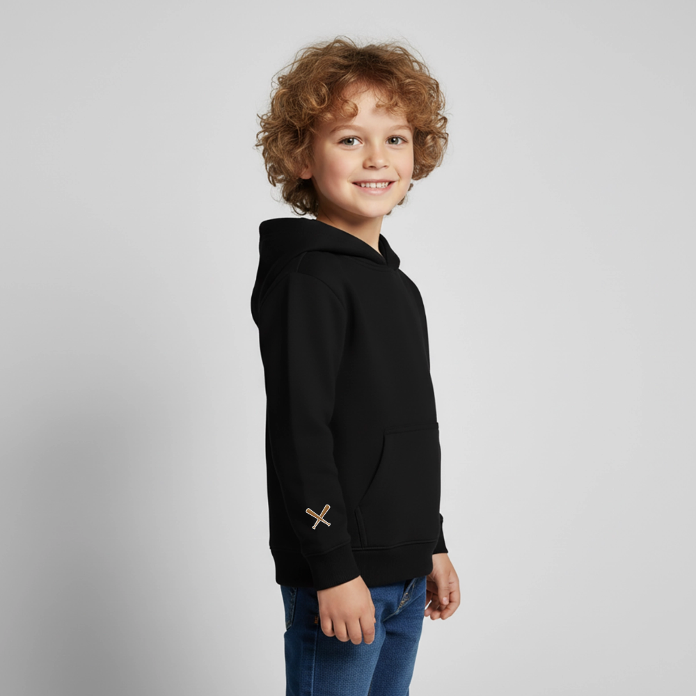 Kinder Premium Hoodie - Schwarz