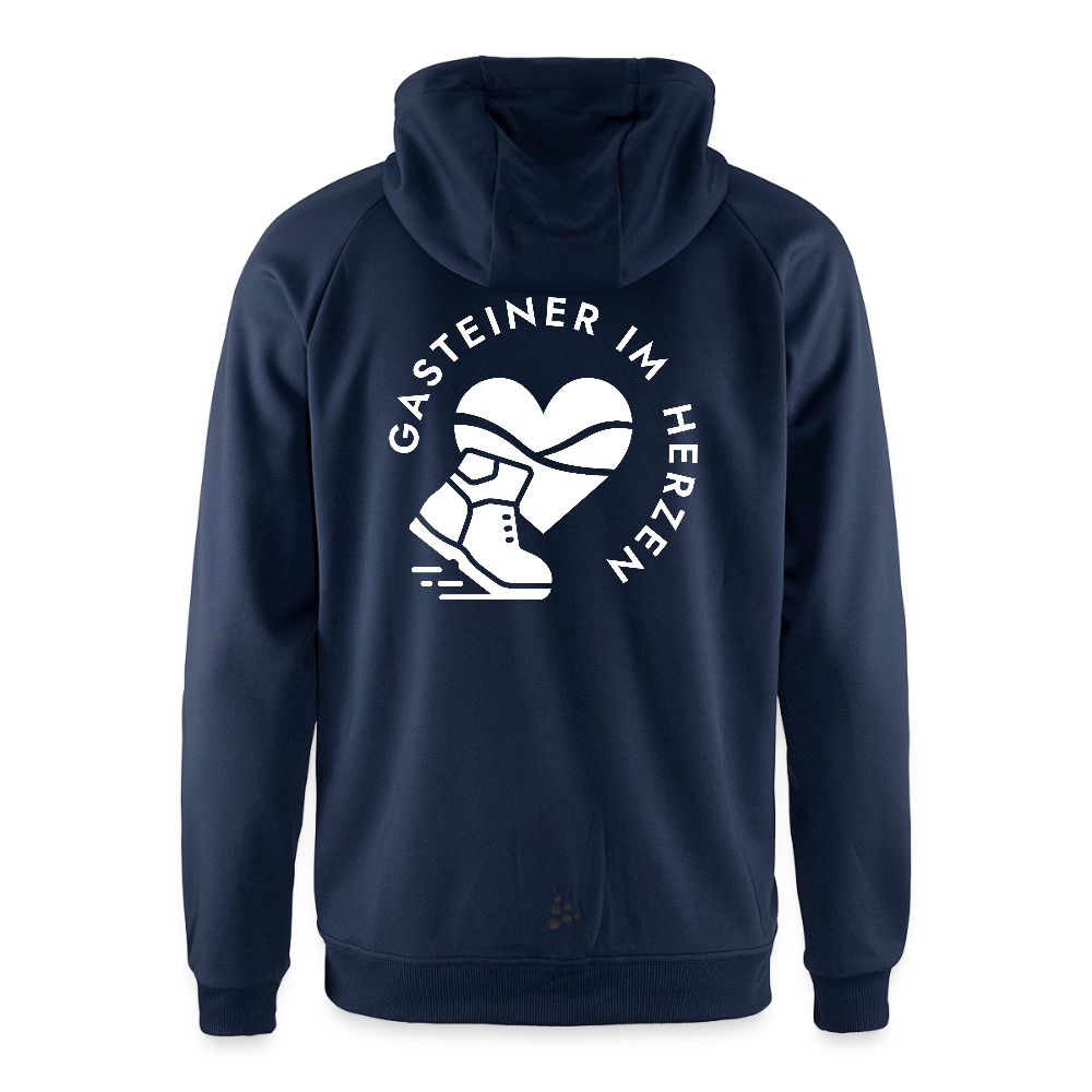 Gasteiner im Herzen Herren Kapuzenjacke - Dunkelnavy