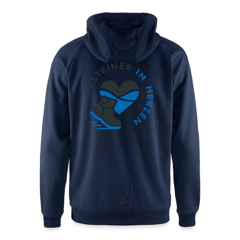 Gasteiner im Herzen Herren Kapuzenjacke - Dunkelnavy