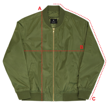 MIGHTY M Softball Bomberjacke BIG M