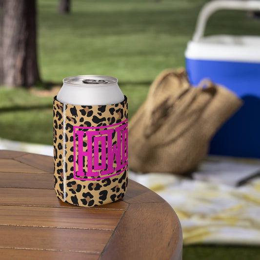 #theredlabel HOWDY LEO Can Cooler