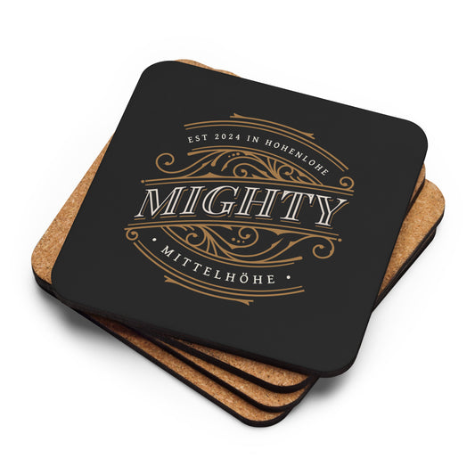 MIGHTY M Softball Korkuntersetzer CLASSIC