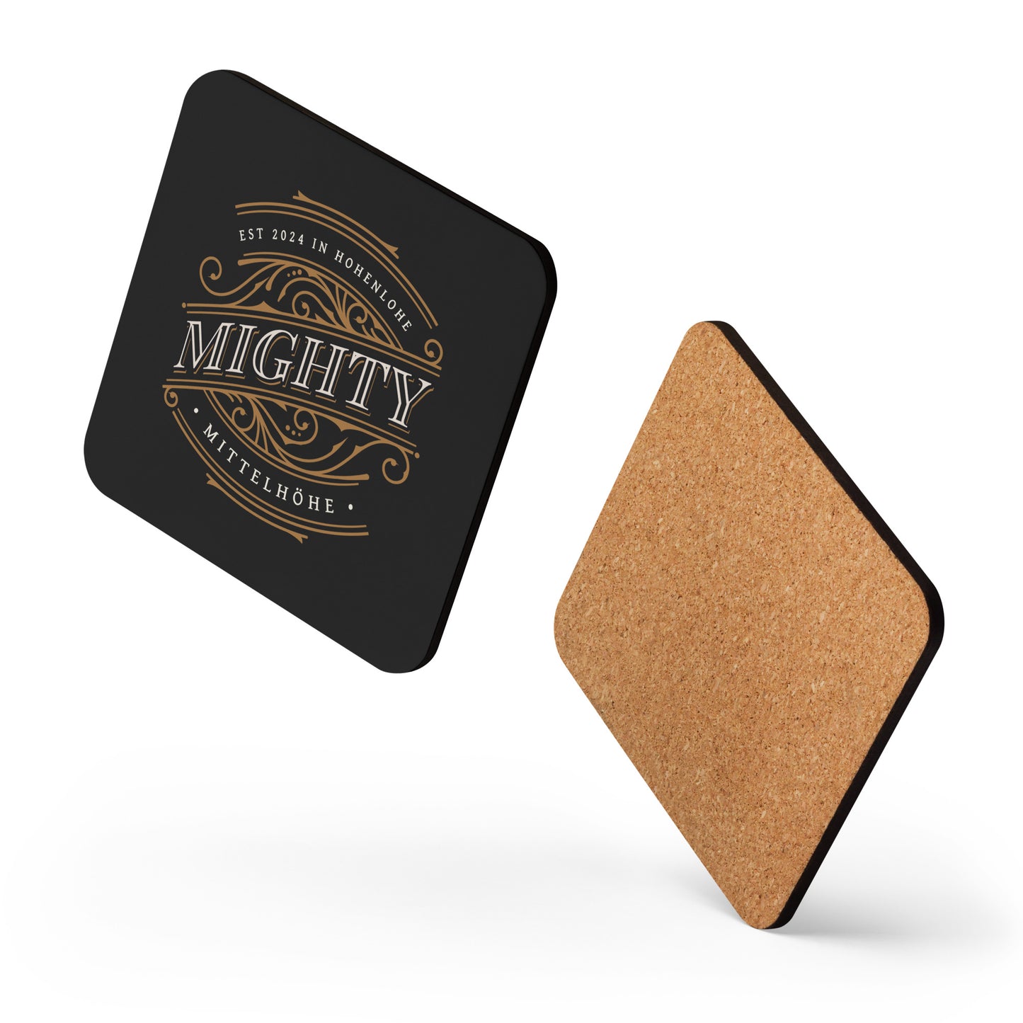 MIGHTY M Softball Korkuntersetzer CLASSIC