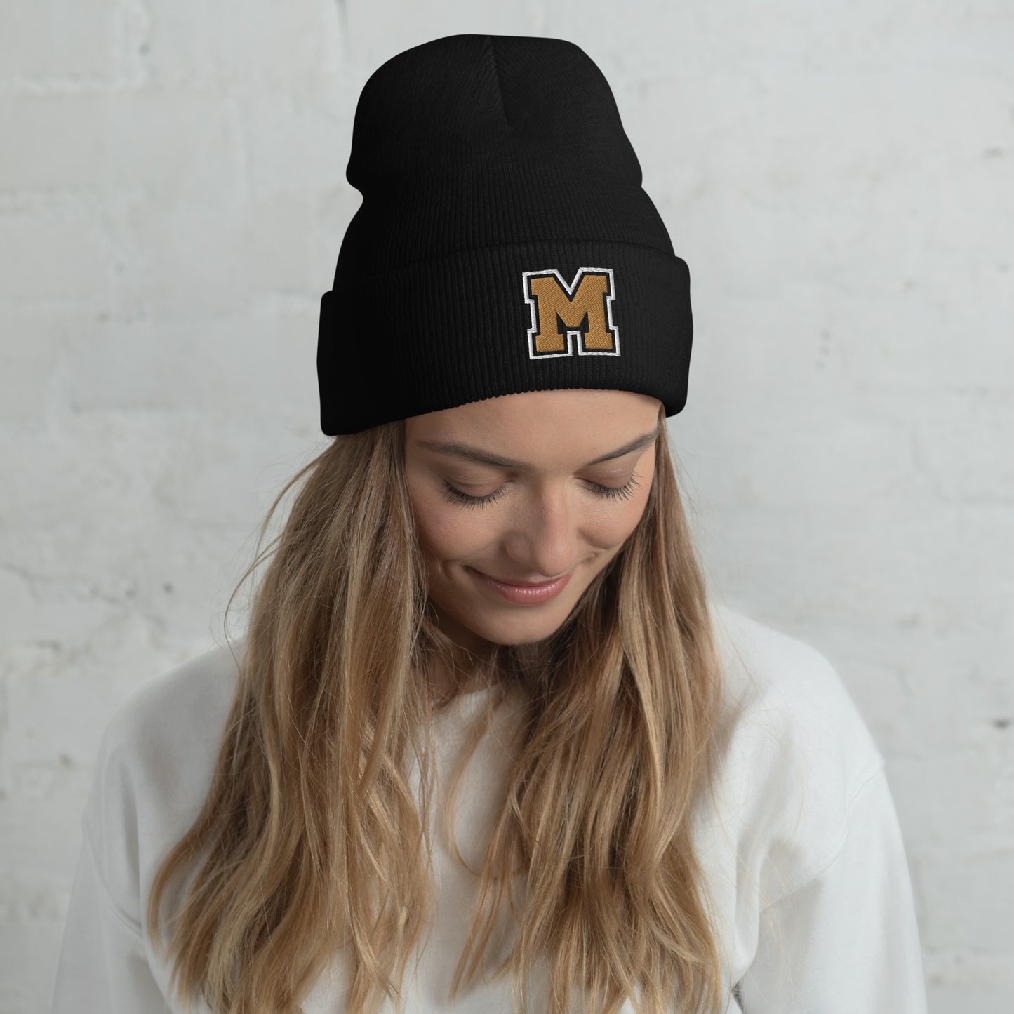MIGHTY M Softball Beanie / Strickmütze BIG M