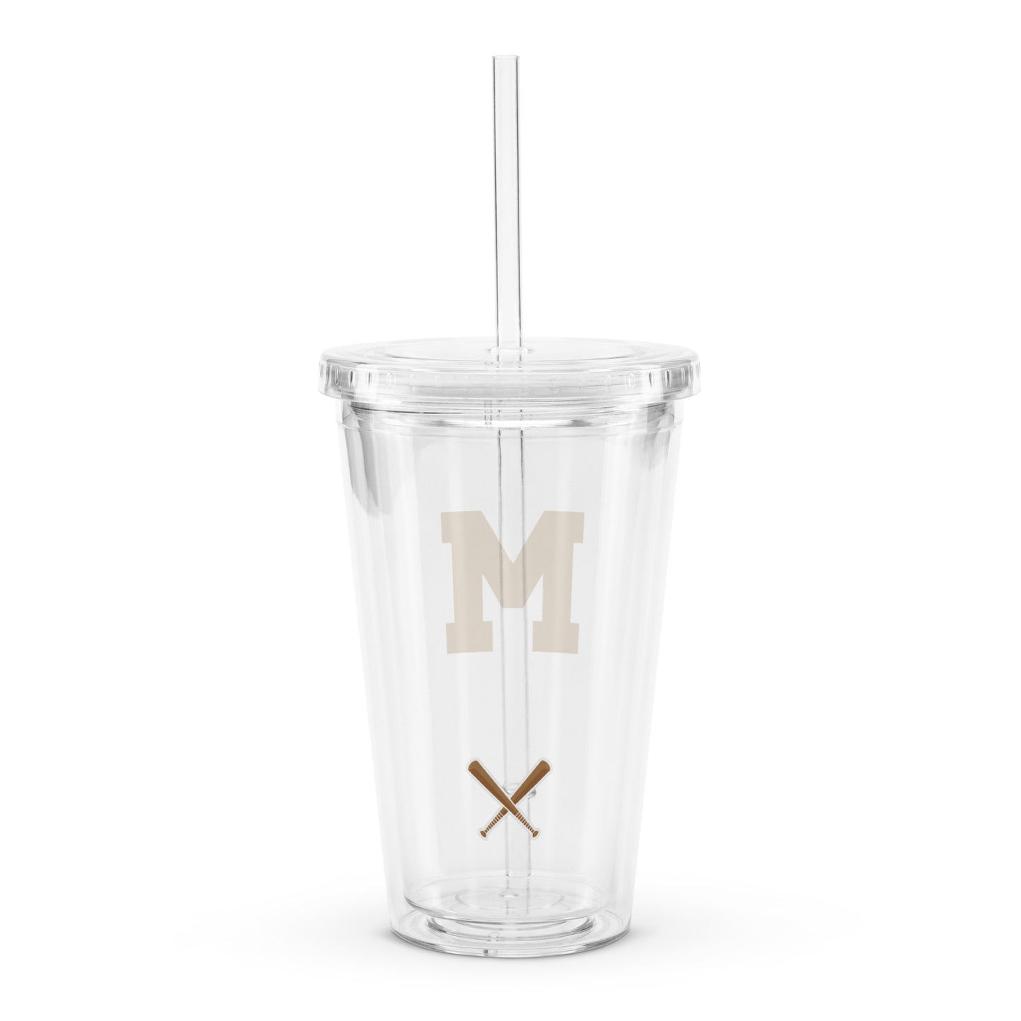 MIGHTY M Softball Becher mit Strohhalm BIG M