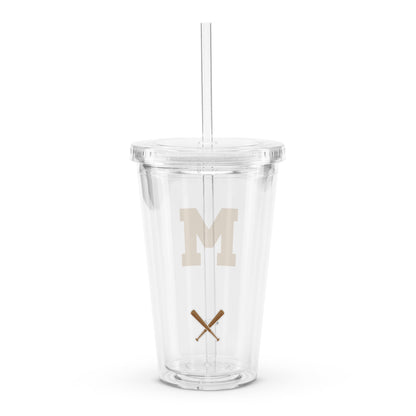 MIGHTY M Softball Becher mit Strohhalm BIG M