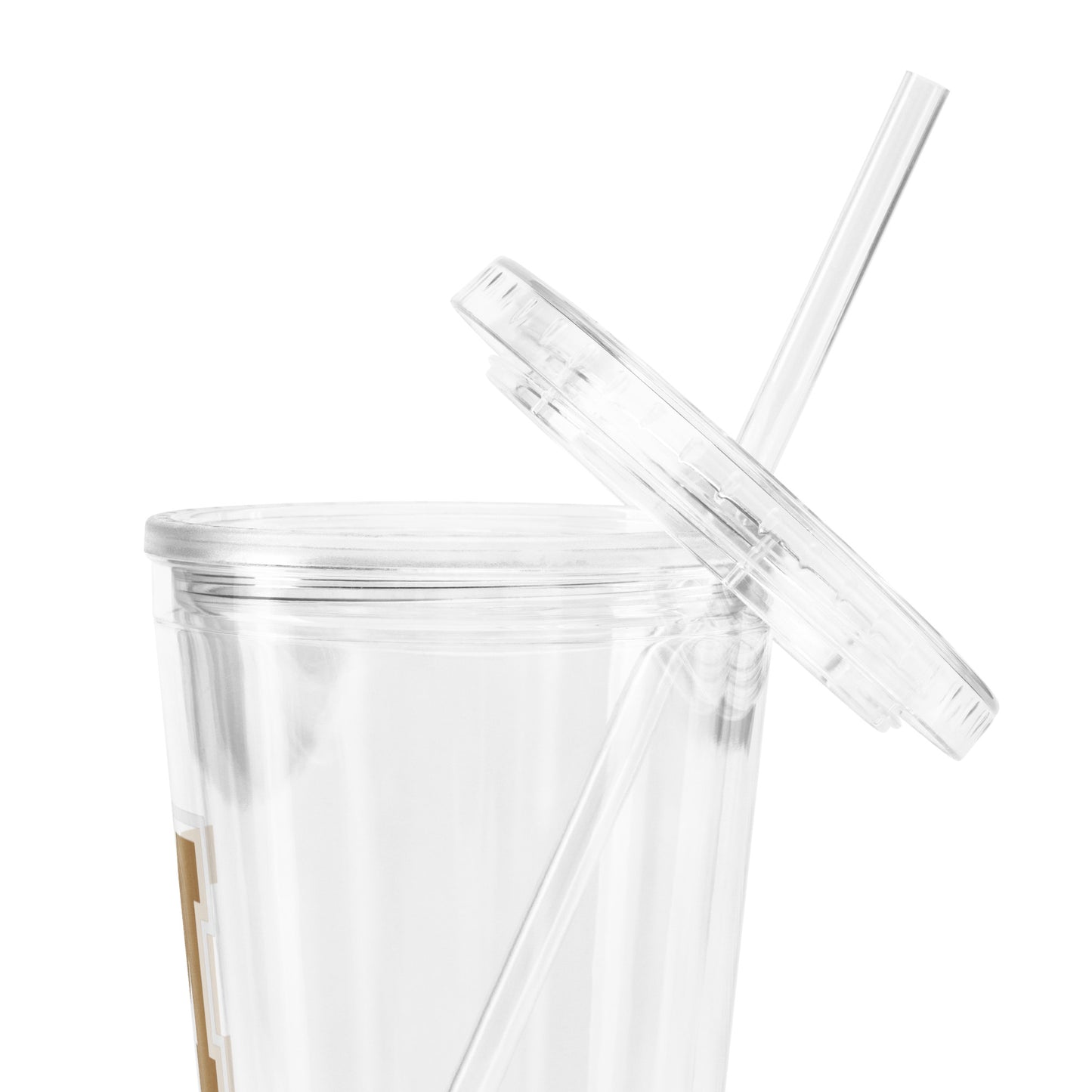 MIGHTY M Softball Becher mit Strohhalm BIG M