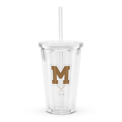 MIGHTY M Softball Becher mit Strohhalm BIG M