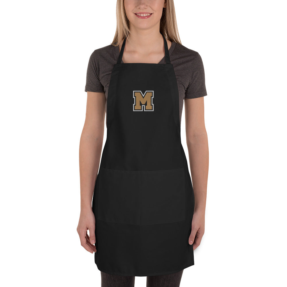 MIGHTY M Softball bestickte Schürze BIG M