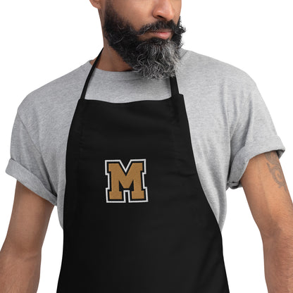 MIGHTY M Softball bestickte Schürze BIG M