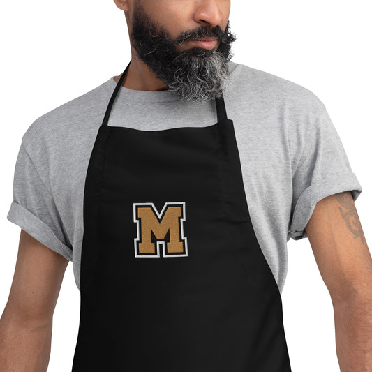 MIGHTY M Softball bestickte Schürze BIG M
