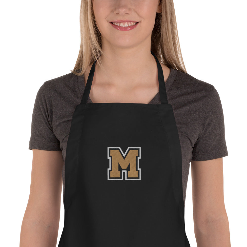 MIGHTY M Softball bestickte Schürze BIG M