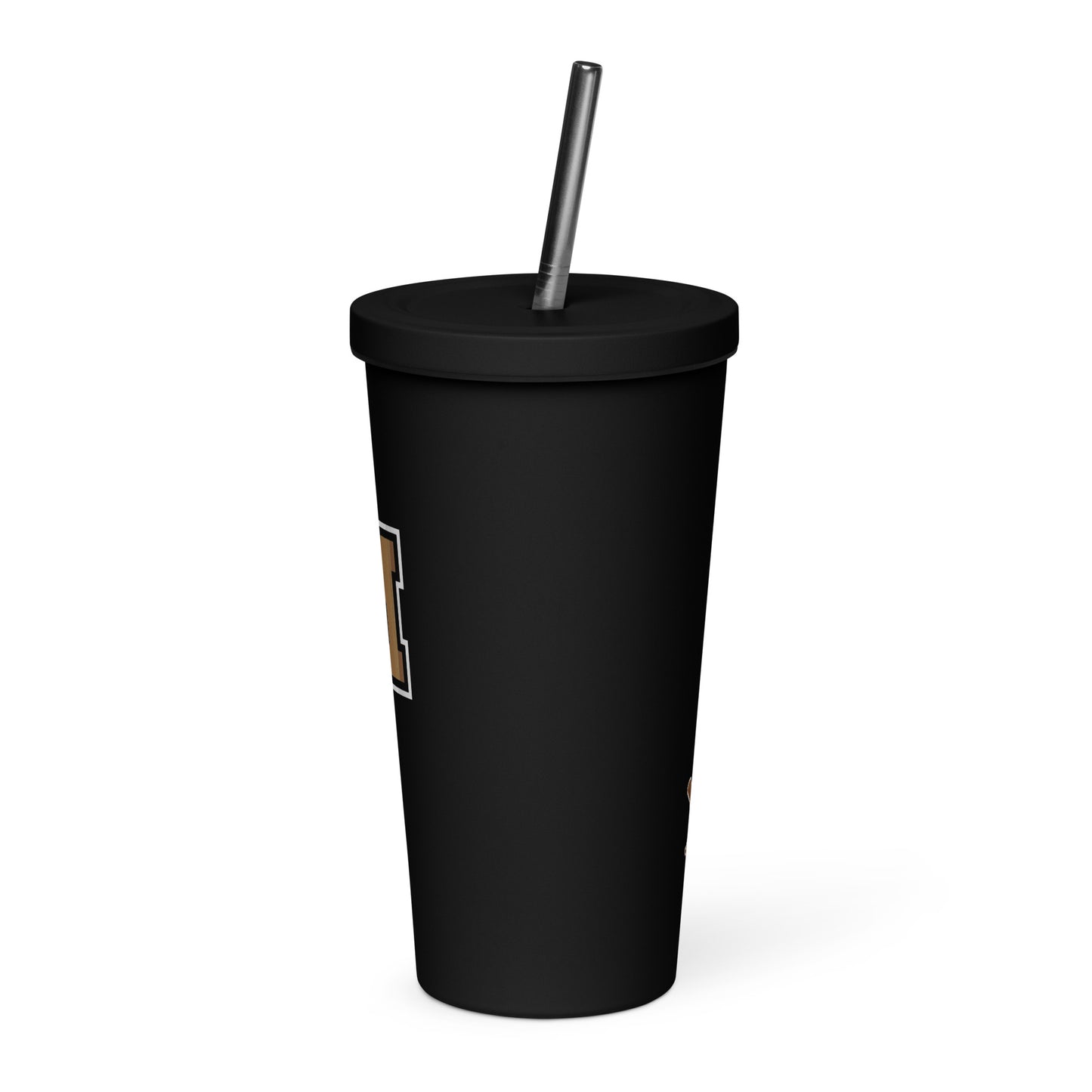 MIGHTY M Softball Thermobecher mit Strohhalm BIG M
