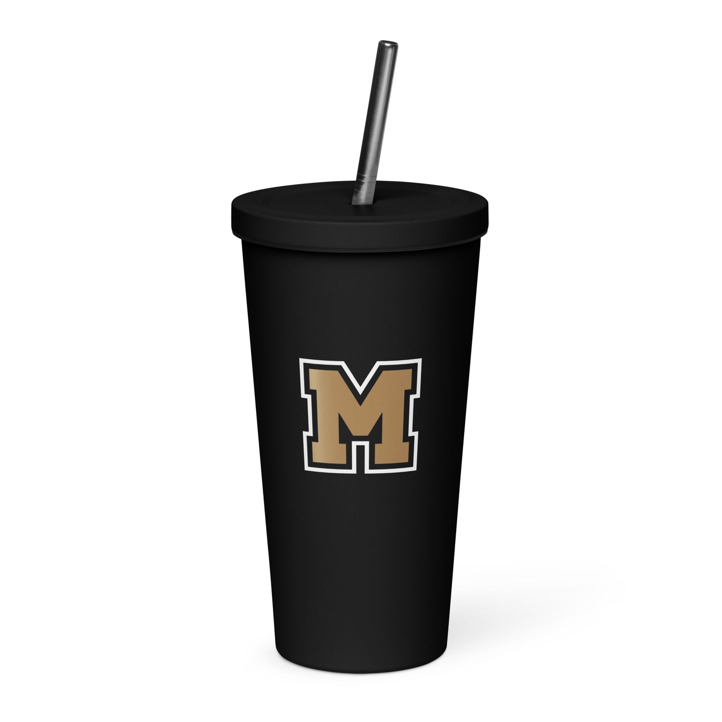 MIGHTY M Softball Thermobecher mit Strohhalm BIG M