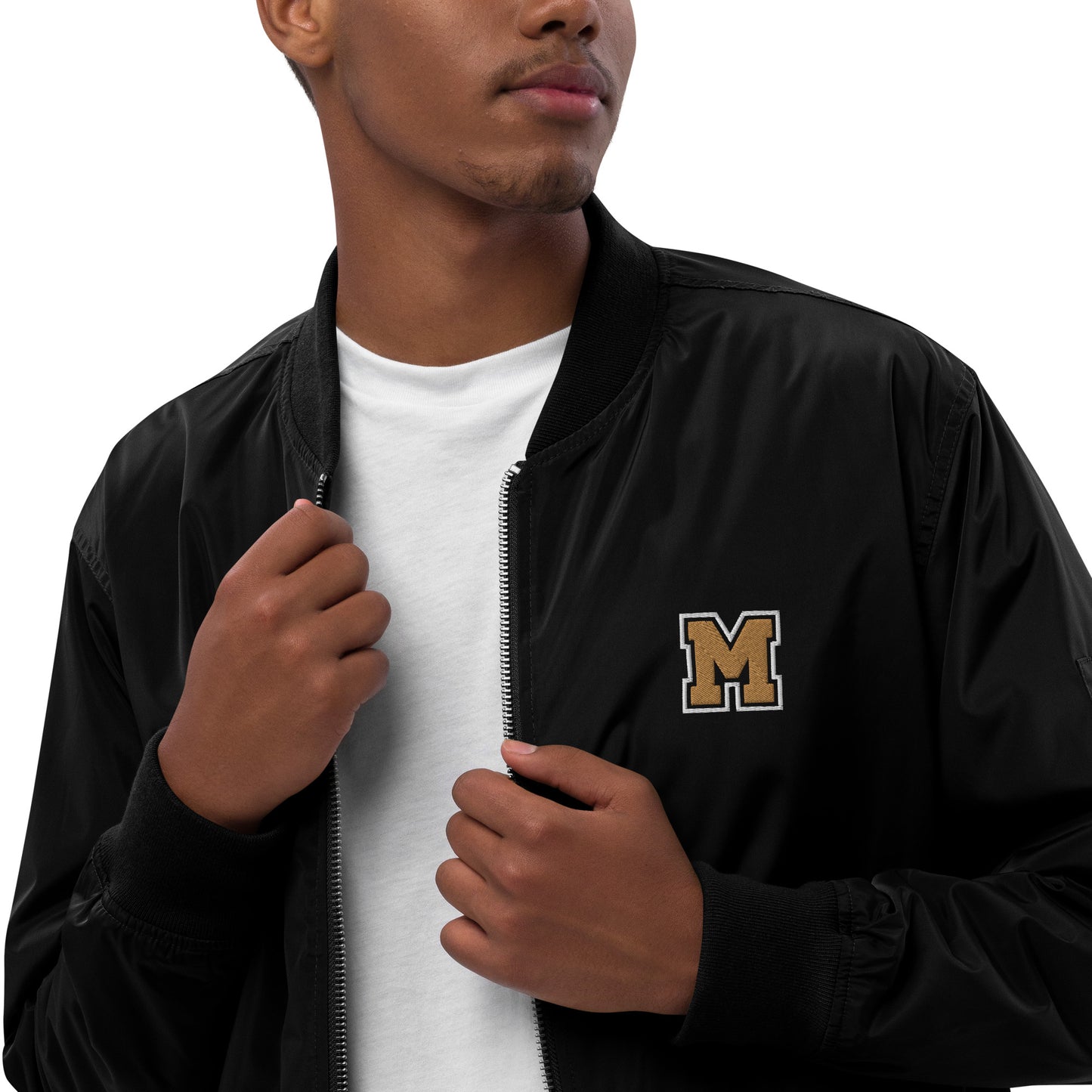 MIGHTY M Softball Bomberjacke BIG M