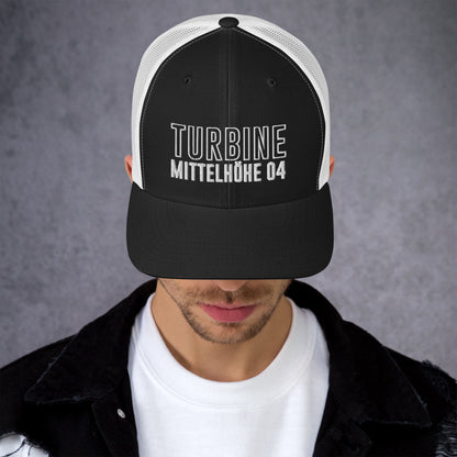Turbine CLASSIC Retro-Trucker-Cap gestickt