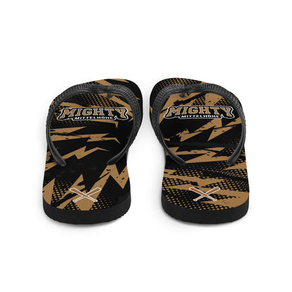 MIGHTY M Softball Flip-Flops LOGO