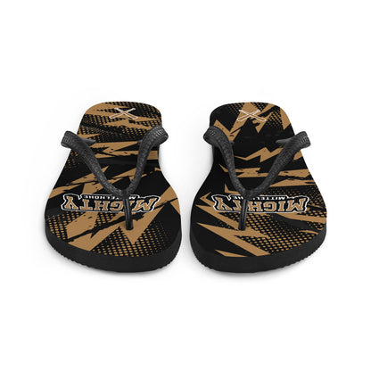 MIGHTY M Softball Flip-Flops LOGO