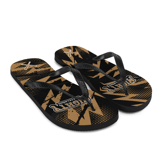 MIGHTY M Softball Flip-Flops LOGO