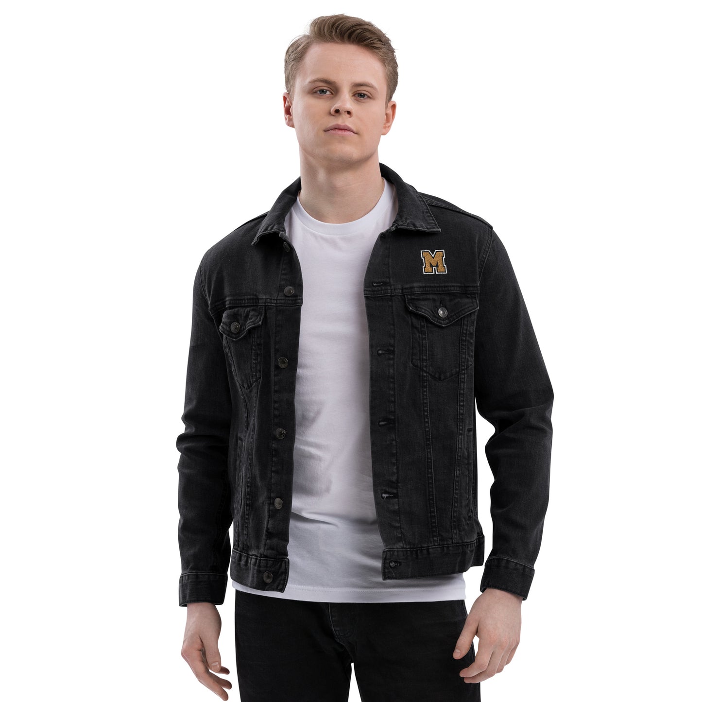 MIGHTY M Softball Jeansjacke BIG M