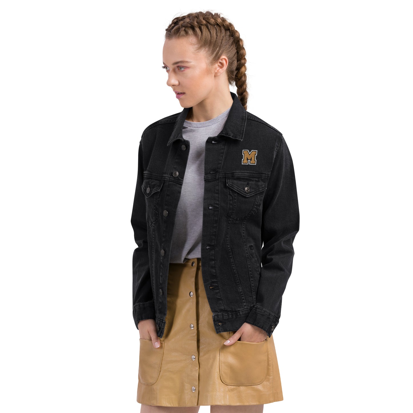 MIGHTY M Softball Jeansjacke BIG M
