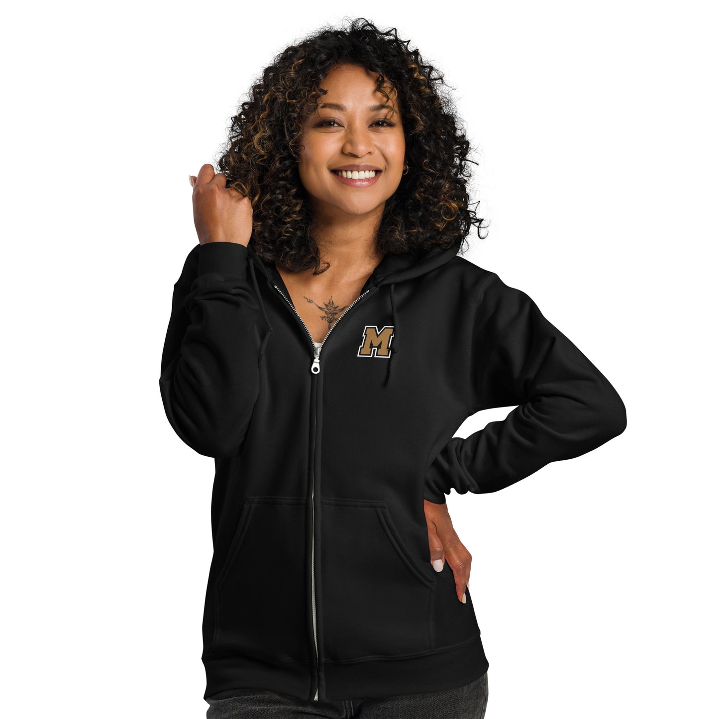 MIGHTY M Softball Zip Hoodie Heavy-Blend BIG M