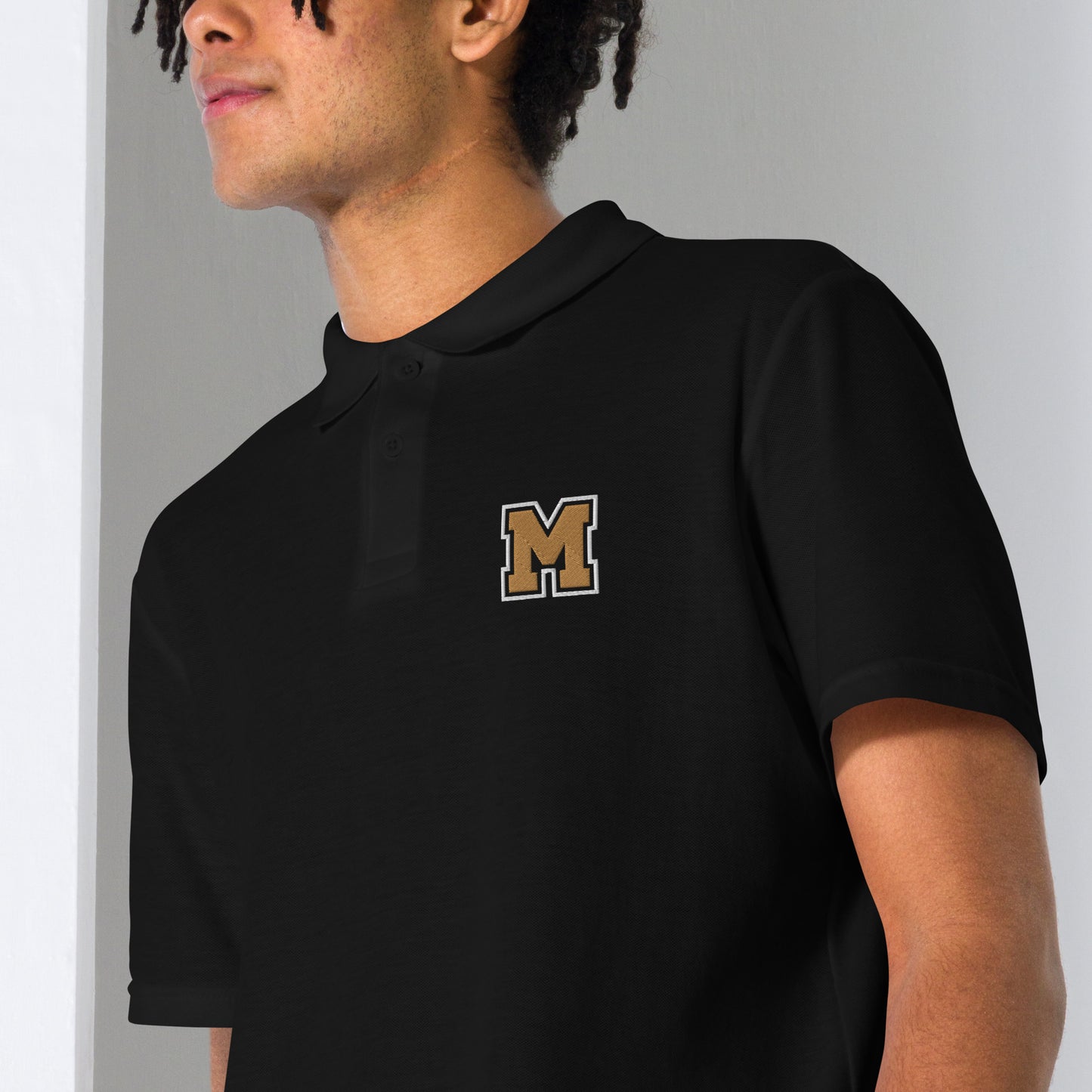 MIGHTY M Softball Unisex Piqué-Poloshirt