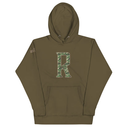#theredlabel Camou Unisex-Kapuzenpullover