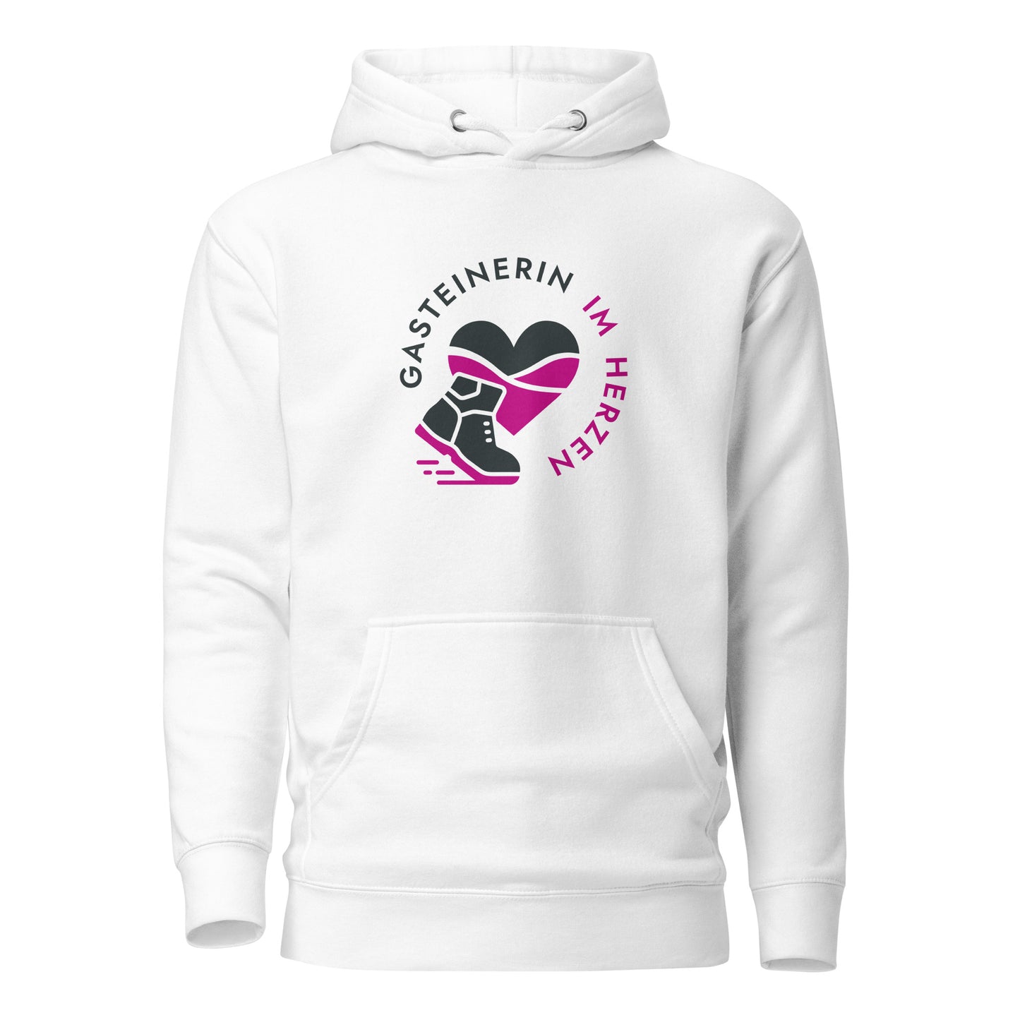 Gasteinerin im Herzen PROMO Premium Kapuzenpullover