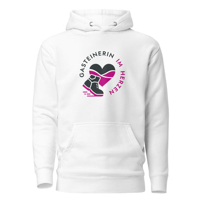 Gasteinerin im Herzen PROMO Premium Kapuzenpullover