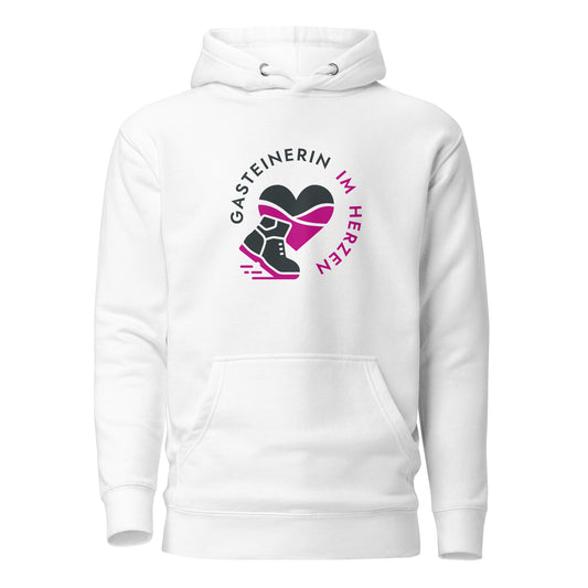 Gasteinerin im Herzen PROMO Premium Kapuzenpullover