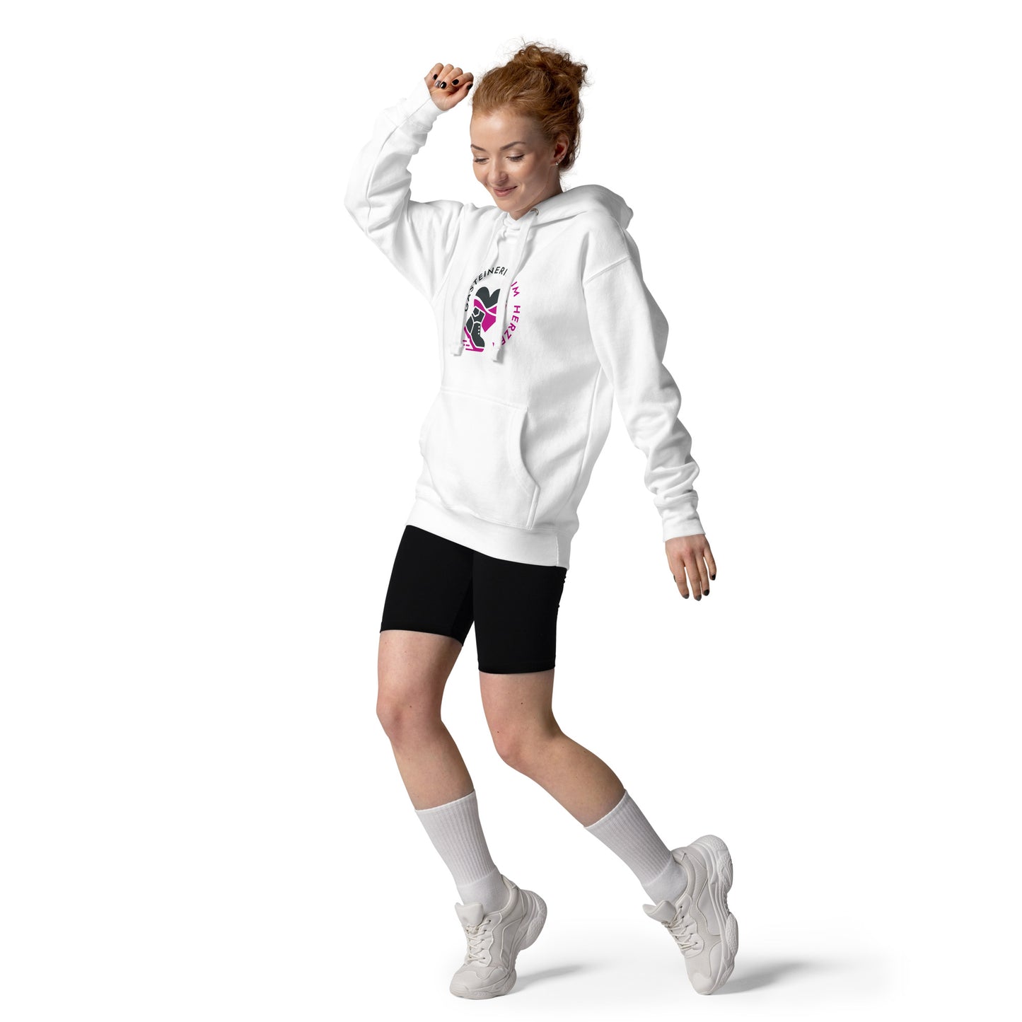 Gasteinerin im Herzen PROMO Premium Kapuzenpullover