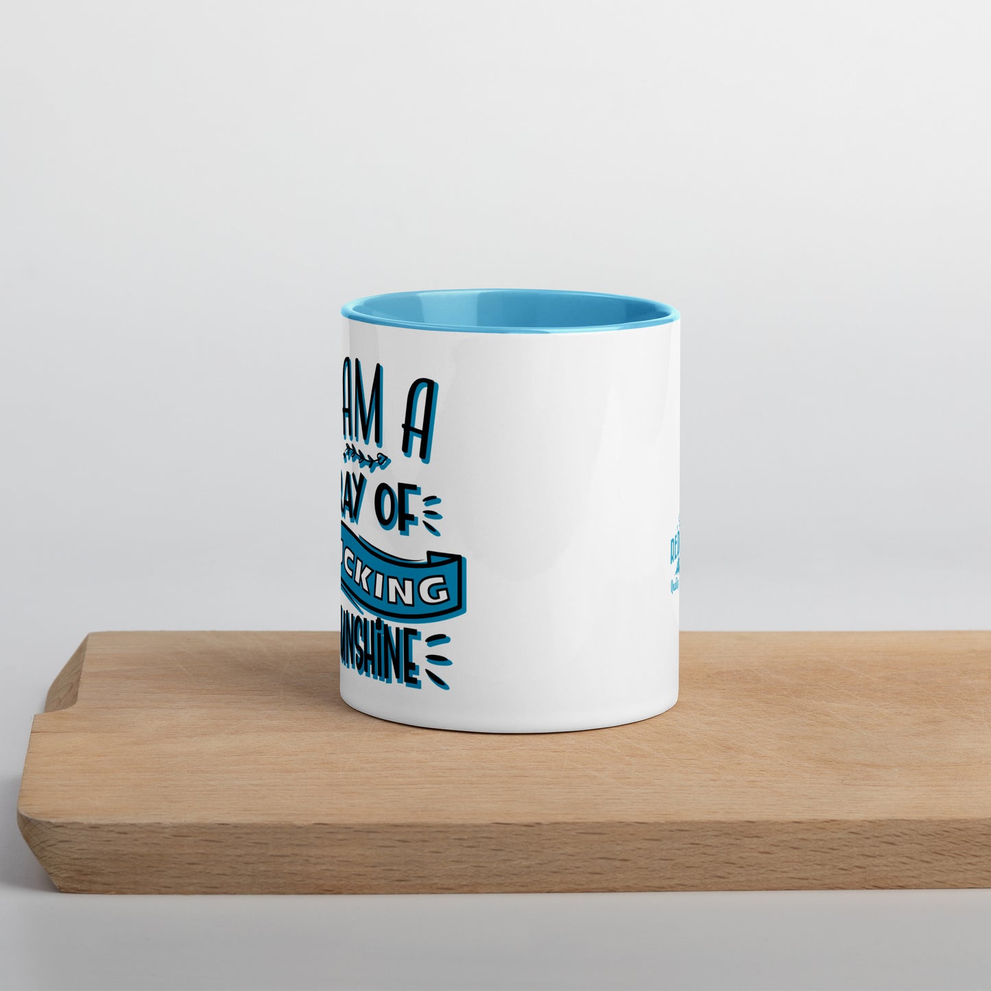 #theredlabel Ray of Sunshine Tasse mit farbiger Innenseite